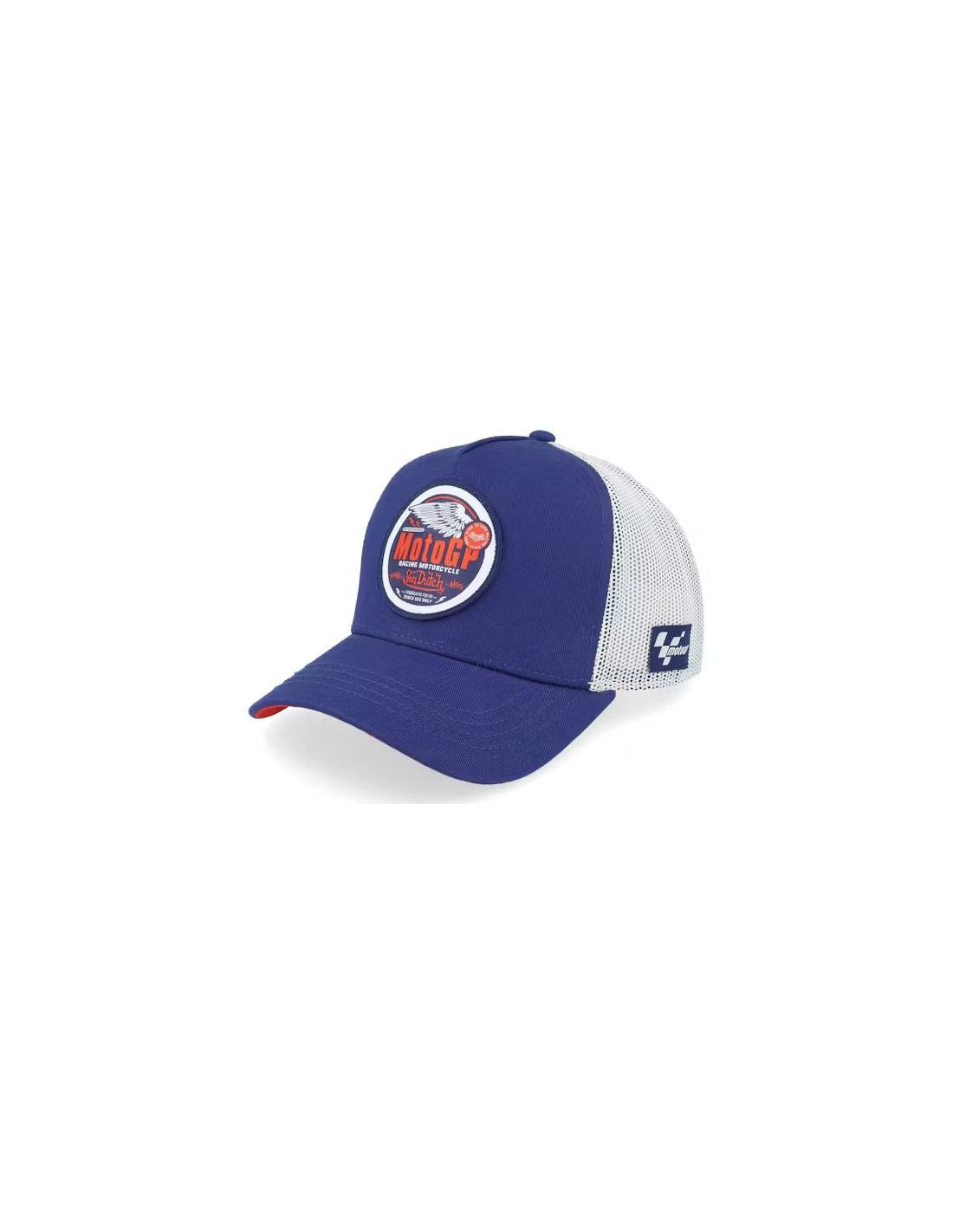 Von Dutch MotoGP-Kappe, blau-weiß, Einheitsgröße
