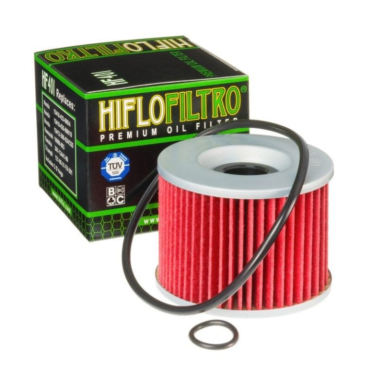 Filtre à Huile Moto HIFLOFILTRO HF401 Multi-Marques Kawasaki Yamaha Honda