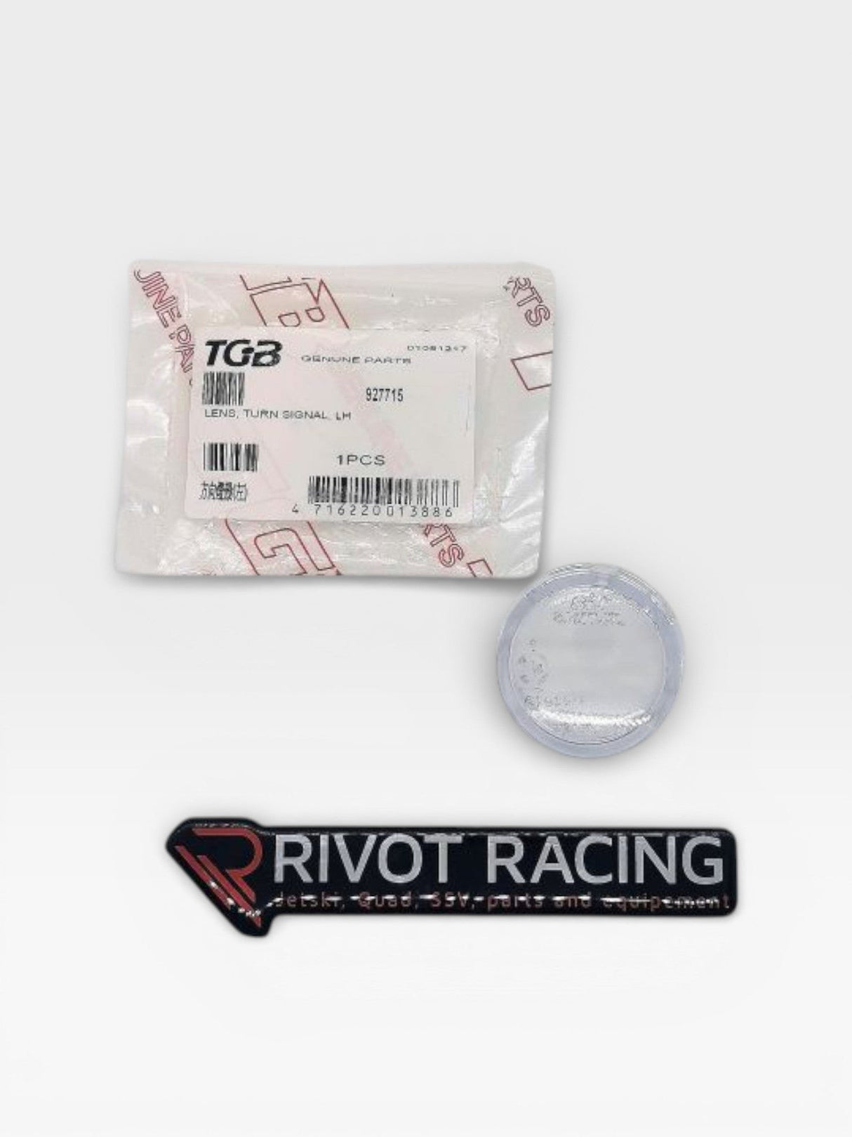 Cabochon de clignotant gauche TGB 550 origine réf TGB-927715