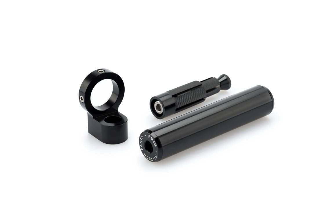 Support central té de fourche Puig 3756N fixation téléphone mobile noir
