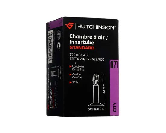 Chambre à air Hutchinson CV654191-001 700x28-35 Schrader