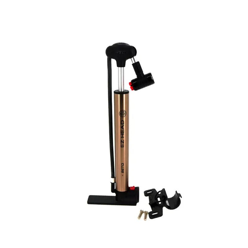 Mini-Fahrradpumpe aus Aluminium Beto 4338 120psi EZ-Head