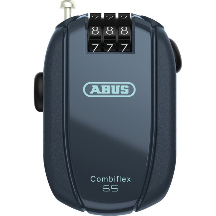 ABUS Combiflex StopOver 65cm Blaues Fahrradschlosskabel