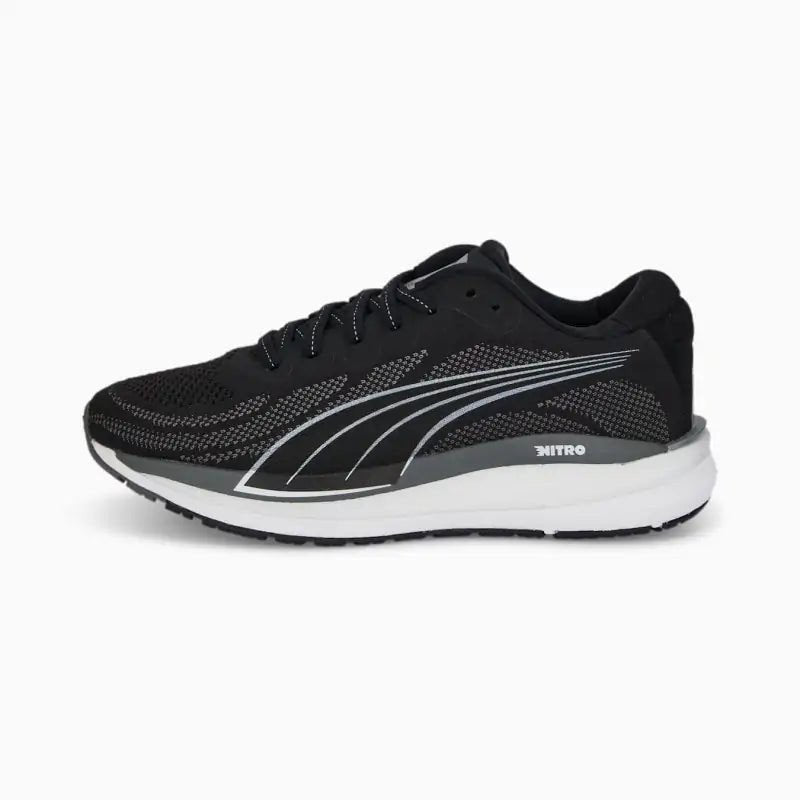Puma Magnify Nitro Knit W 376908-01 Black Castlerock 38
