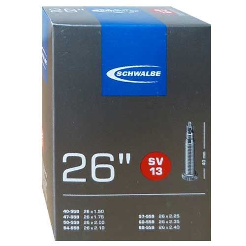 Schwalbe Fahrradschlauch SV13 26x1.50-2.40 Presta-Ventil 40mm Neu