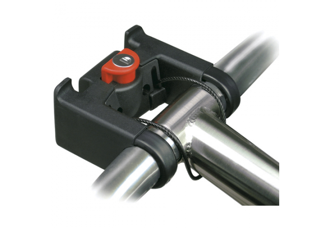 Adaptateur guidon KLICKfix avec serrure 22-31.8mm fixation panier sacoche Neuf