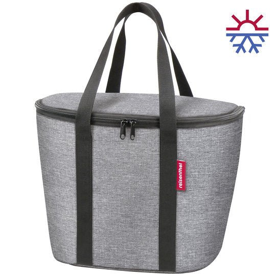 KLICKfix Reisenthel Isoliertasche 16L Fahrradlenkerkorb warm kalt twist silver Neu