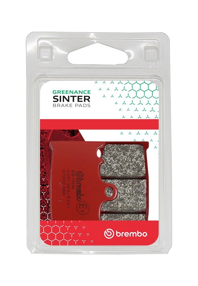 Plaquettes de frein avant Brembo 07KA13SA métal fritté Route