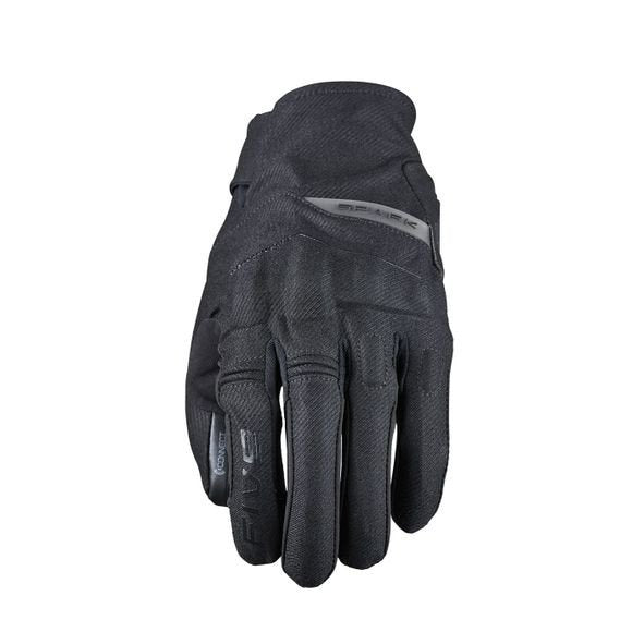 Gants moto homme Five Spark L été cuir chèvre ErgoProtech CE noir Neufs