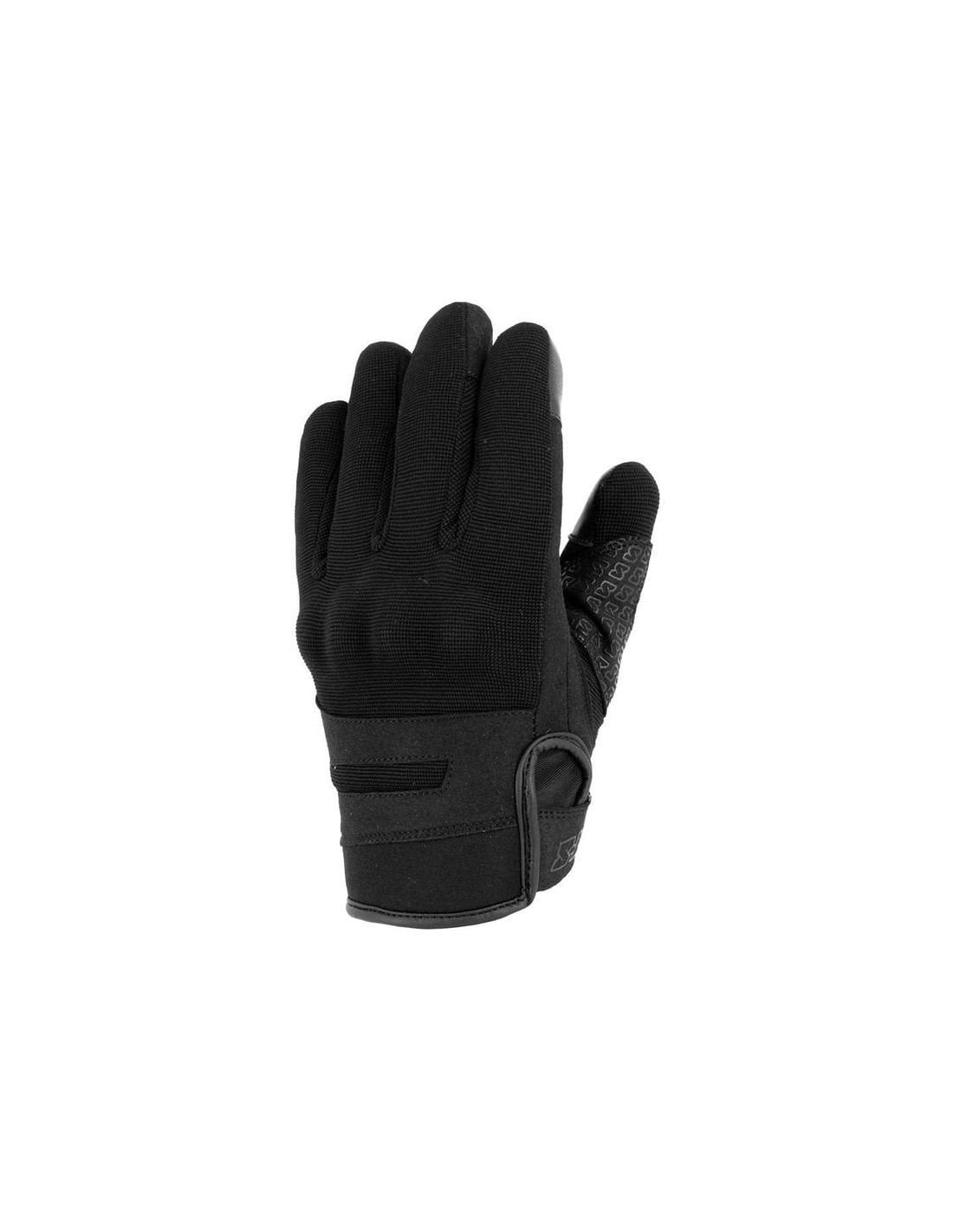 S-Line Himalaya Herren Motorradhandschuhe XS Winter Nylon Amara wasserdichte Membran CE schwarz Neu