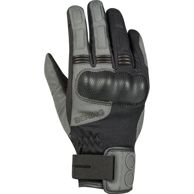 Motorradhandschuhe Damen Bering Lady Profil XL Übergang Mesh Fibre Tech CE schwarz/grau Neu