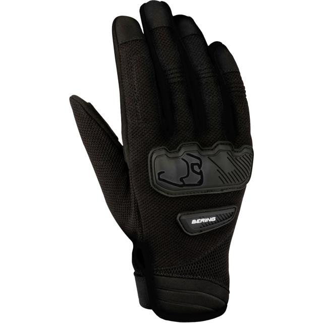 Bering York S Herren Motorradhandschuhe Sommer Polyester Mesh 3D Amara CE schwarz Neu