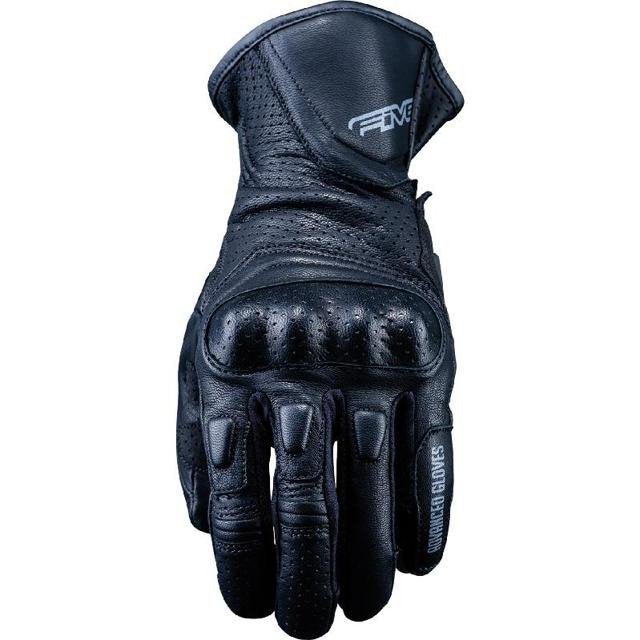 Herren Motorradhandschuhe Five Urban 3XL mittellang Ziegenleder perforiert lange Stulpe CE schwarz Neu