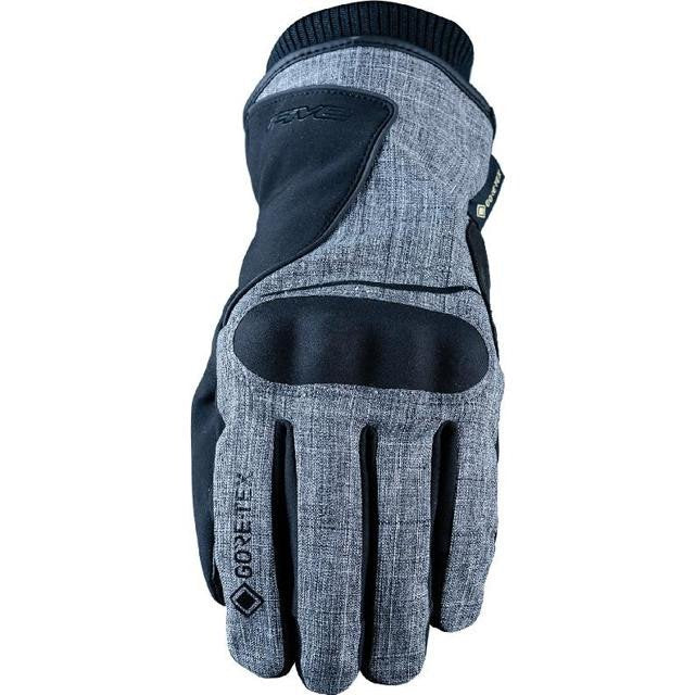 Gants moto homme Five Stockholm Gore-Tex 2XL mi-saison cuir chèvre Gore-Tex Thinsulate CE gris Neufs