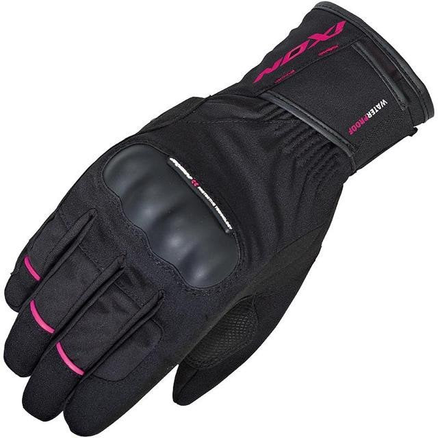 Ixon Pro Russel Lady S Motorradhandschuhe Damen Winter Gewebe Chamude wasserdichte Membran CE schwarz/fuchsia Neu