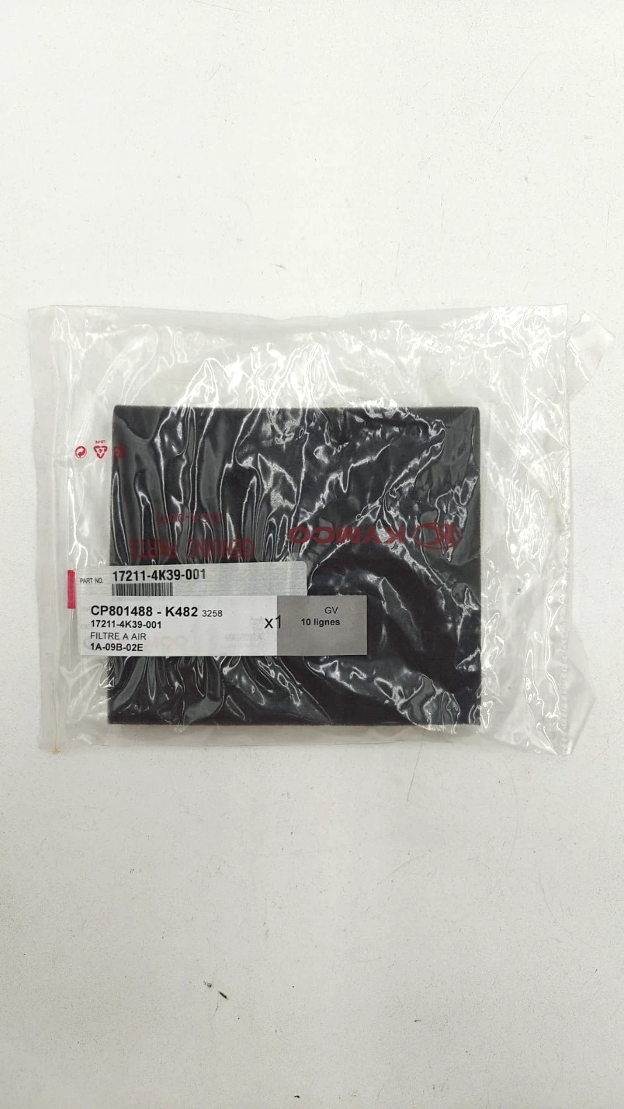 Vorfilter Luftfilter KYMCO 17211-4K39-001 MXU 150 Neu