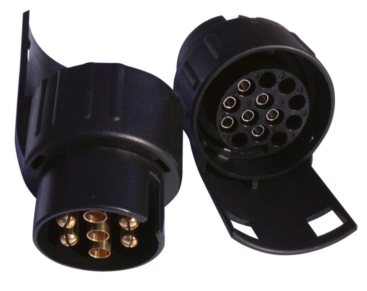 Adaptateur Trigano 7 broches mâle / 13 broches femelle – produit neuf