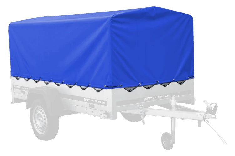 Bâche haute bleue 236x125 H1100 remorque Garden Trailer – Neuve