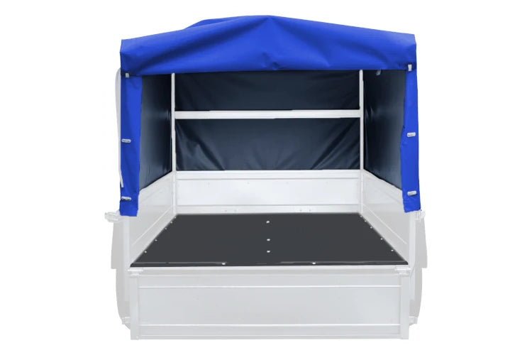 Bâche haute bleue 236x125 H1100 remorque Garden Trailer – Neuve