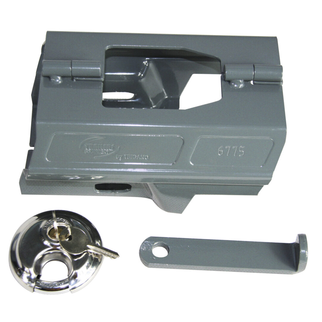 Antivol remorque TRIGANO AT6775 tête d’attelage avec cadenas