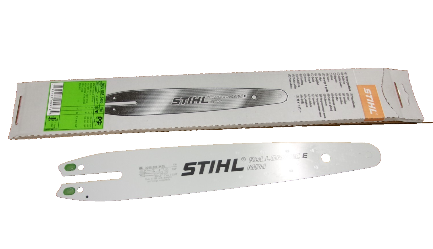 Guide-chaîne STIHL Mini Rollomatic E 30 cm 1/4" Picco 1.1 mm réf 30050083405