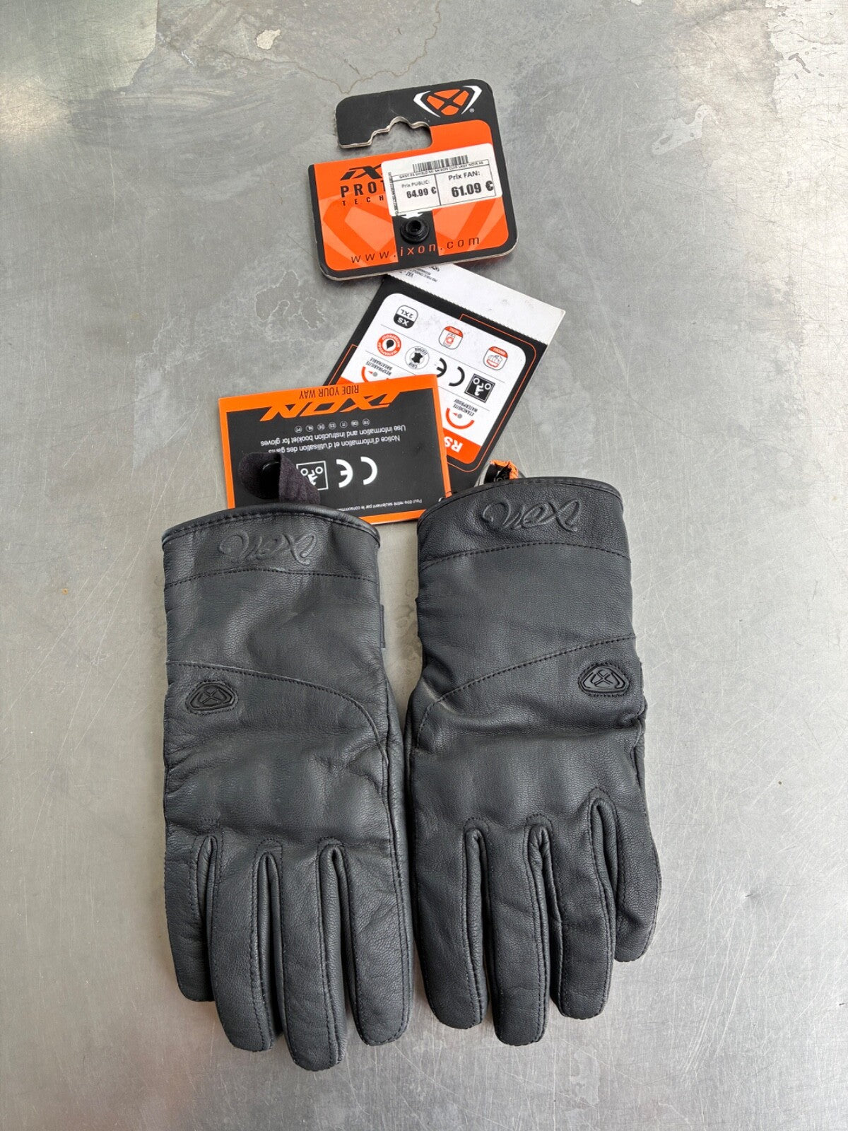 Gants moto hiver Ixon RS Shield Lady femme – Taille XS – Jamais servis