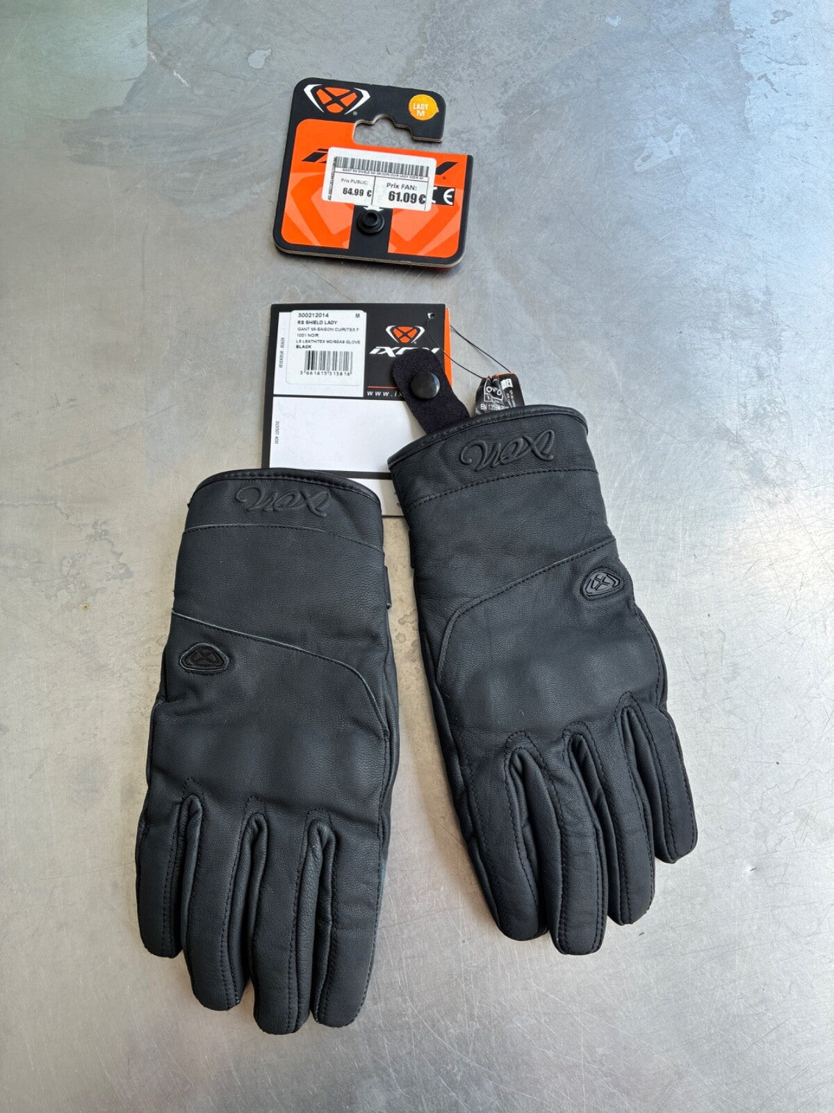 Gants moto femme IXON RS Shield Lady – Taille M – Jamais servi – CE