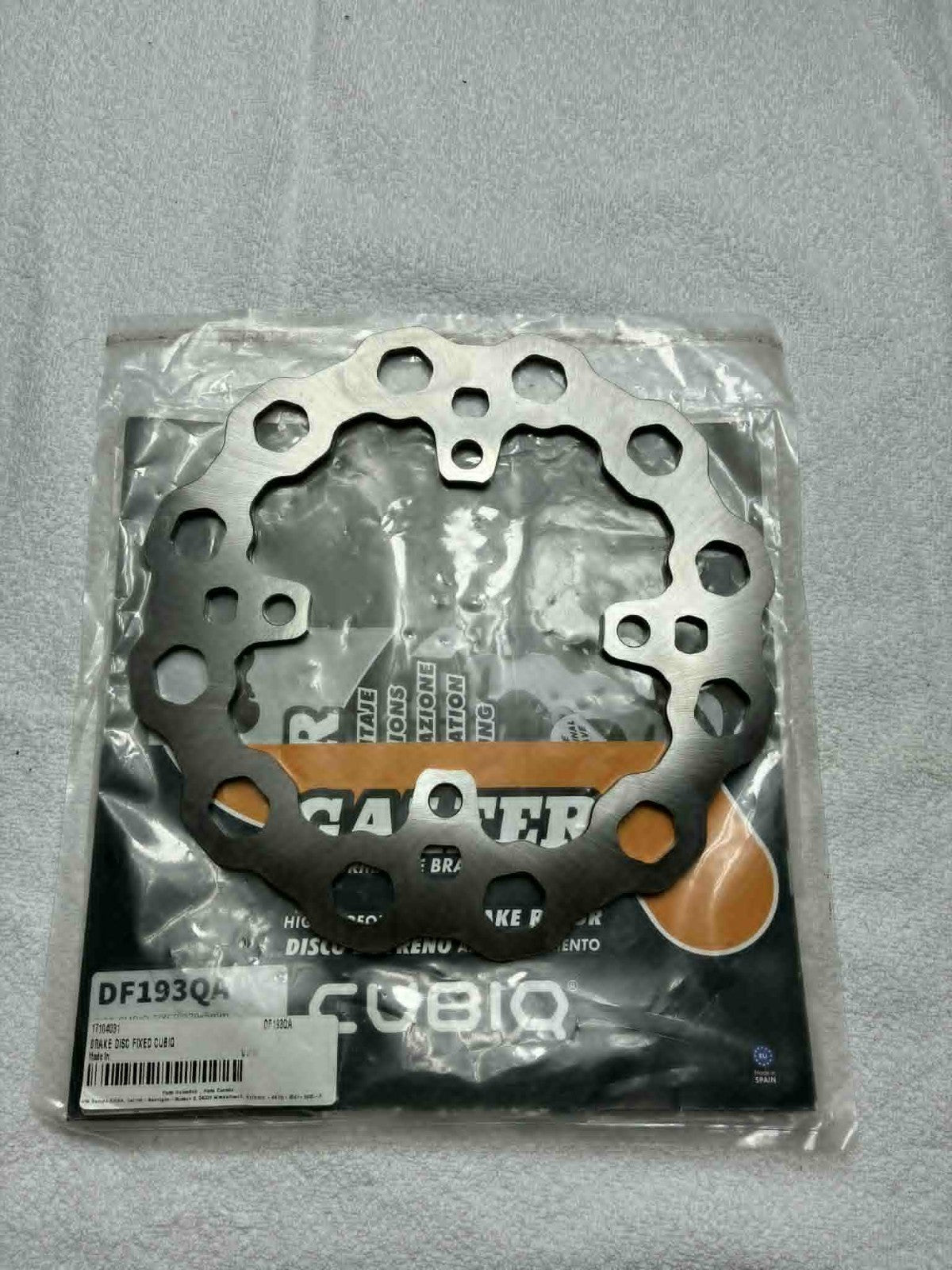 Disque de frein Galfer Cubiq Q DF193QA – Kawasaki ZX-6R / Z650 / Ninja 650