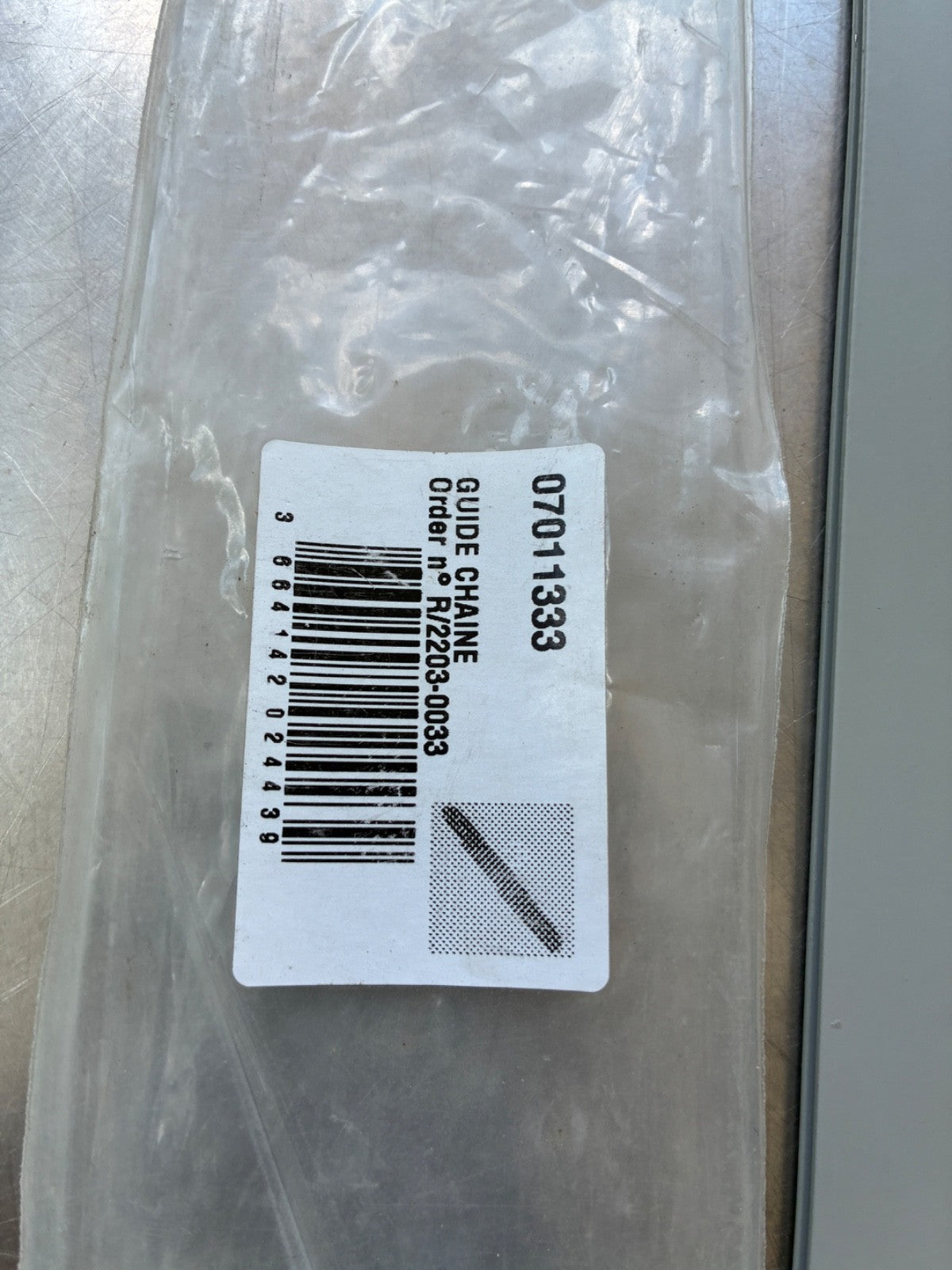 Guide chaîne 50 cm 0.325" 1.5 mm – 78 maillons – Réf. 07011333 Oleo-Mac