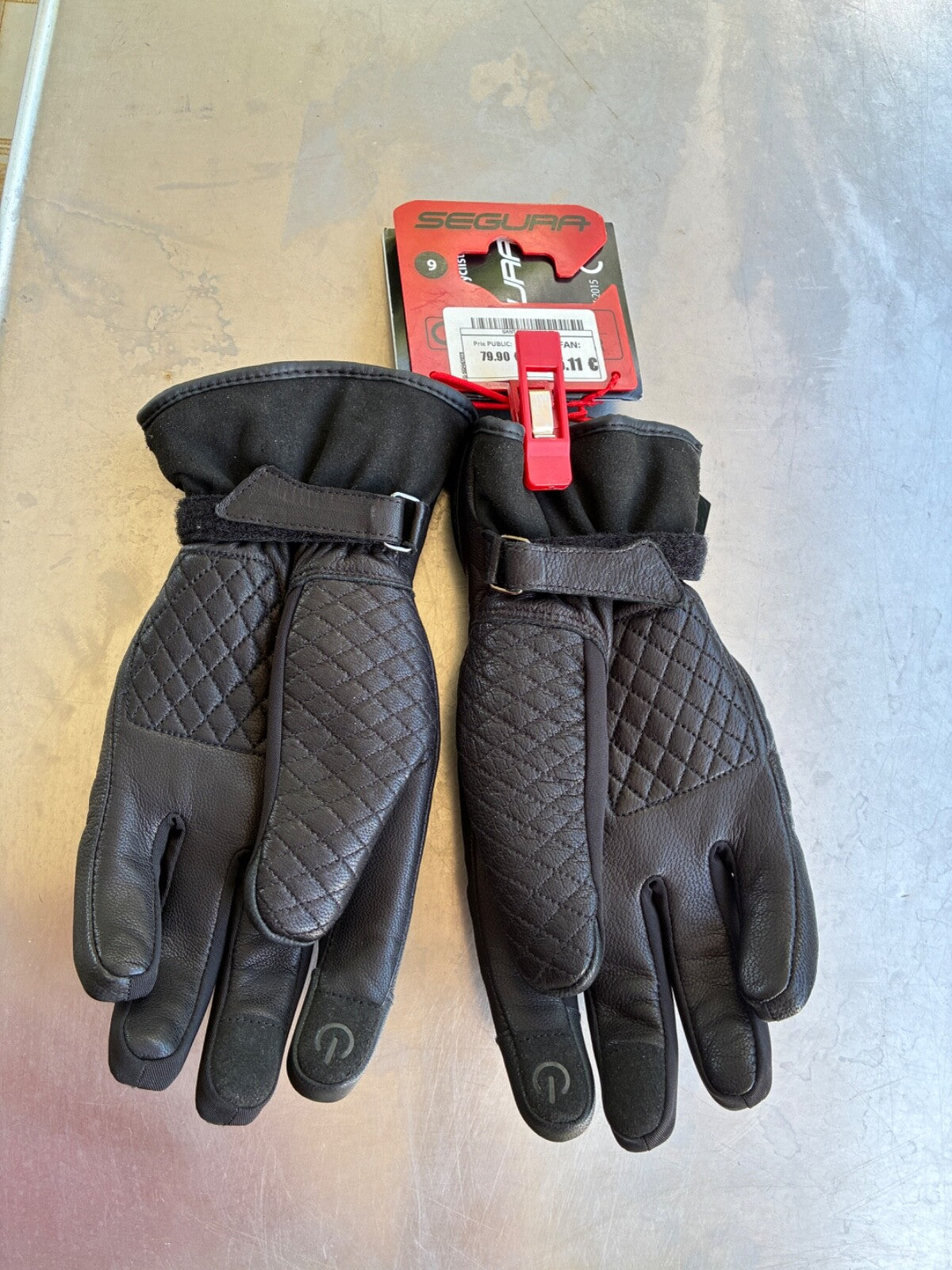 Gants moto homme Segura Pedro hiver – Jamais servis – Taille 9