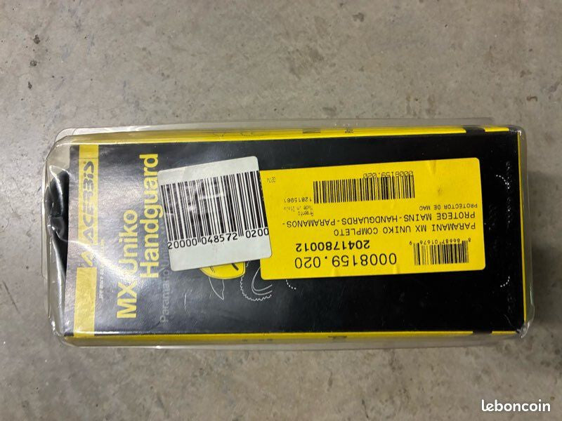 Protège-mains Acerbis MX Uniko gris – Neufs avec kit – Réf. 0008159.020