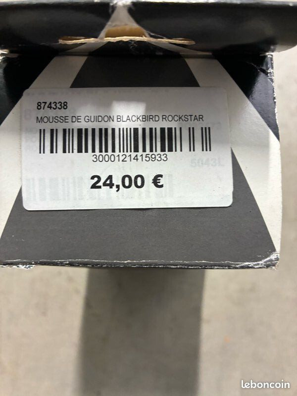 Mousse guidon sans barre Blackbird Rockstar – Neuve – Motocross / Enduro