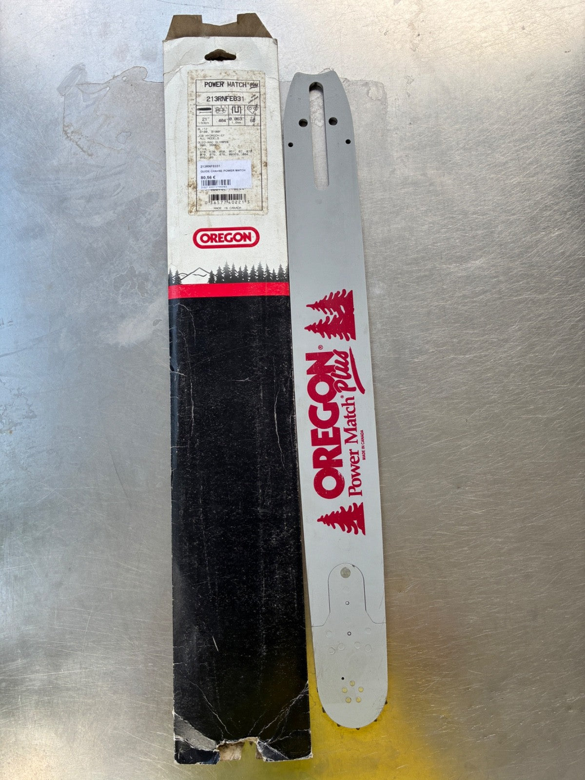 Guide Chaîne Tronçonneuse 213RNFE031 Guide: 53 Cm Pas: .404"Jauge: 1.6 Maillons