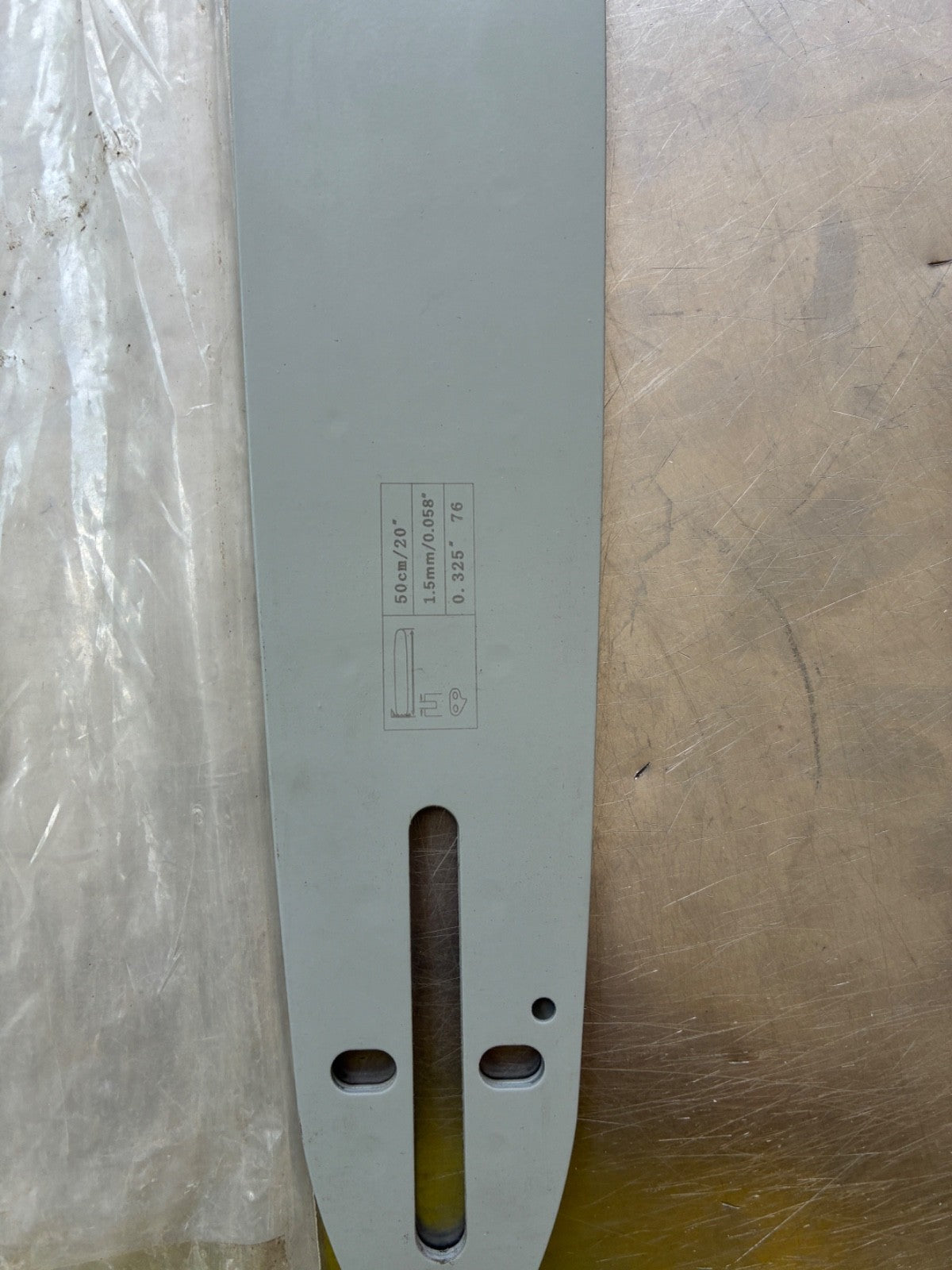 Guide chaîne 50 cm 0.325" 1.5 mm – 78 maillons – Réf. 07011333 Oleo-Mac