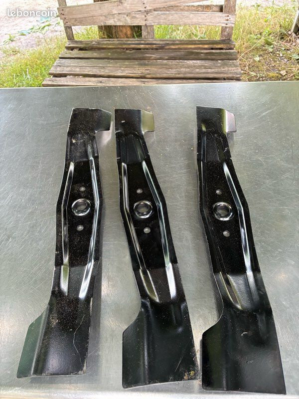 3x Lame inférieure 53,3 cm pour tondeuse Honda – Réf. 72511-VK6-000 – Jamais ser