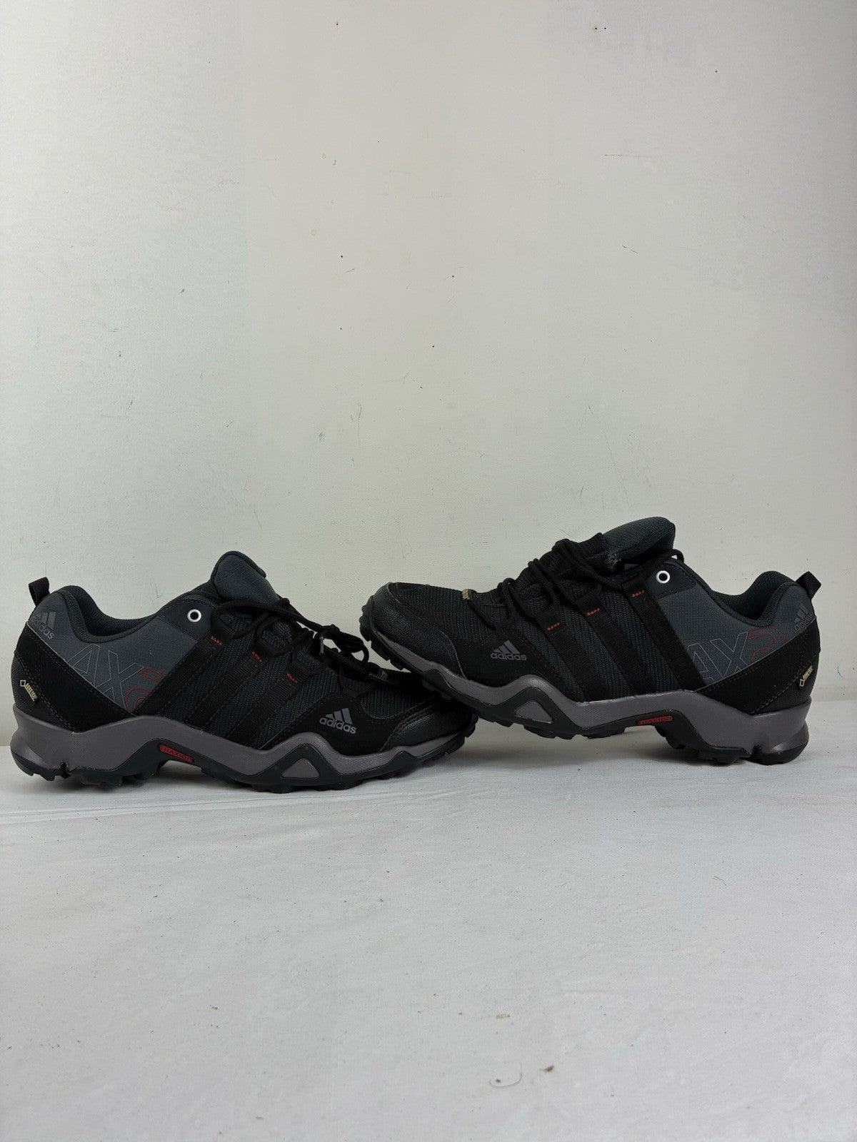 Adidas AX2 GTX Gore-Tex Chaussures Randonnée Homme Neuve Noir Gris 46 EU US 11.5