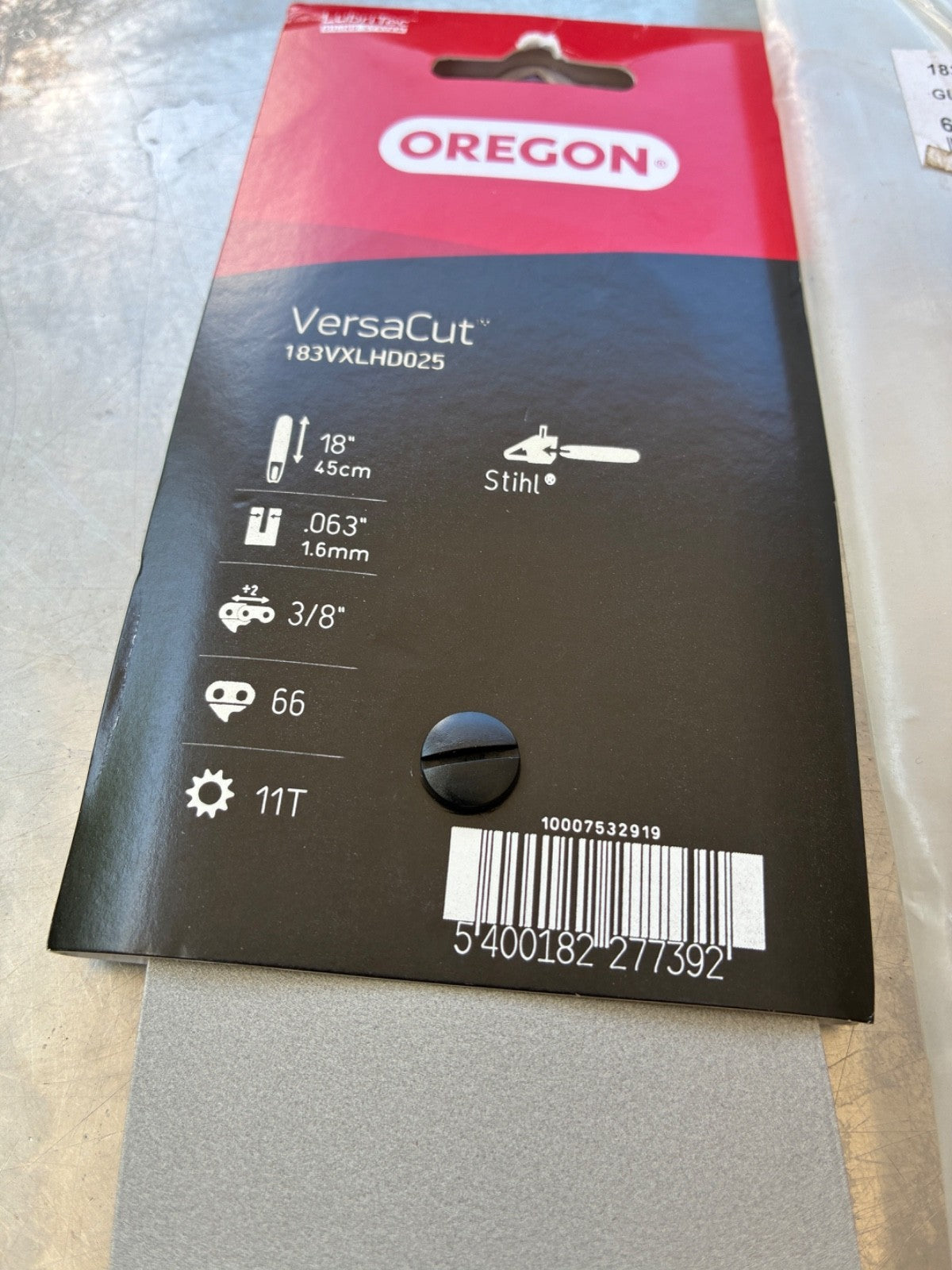 Guide chaîne OREGON VersaCut 45 cm 3/8" 1.6 mm – 183VXLHD025 Stihl D025