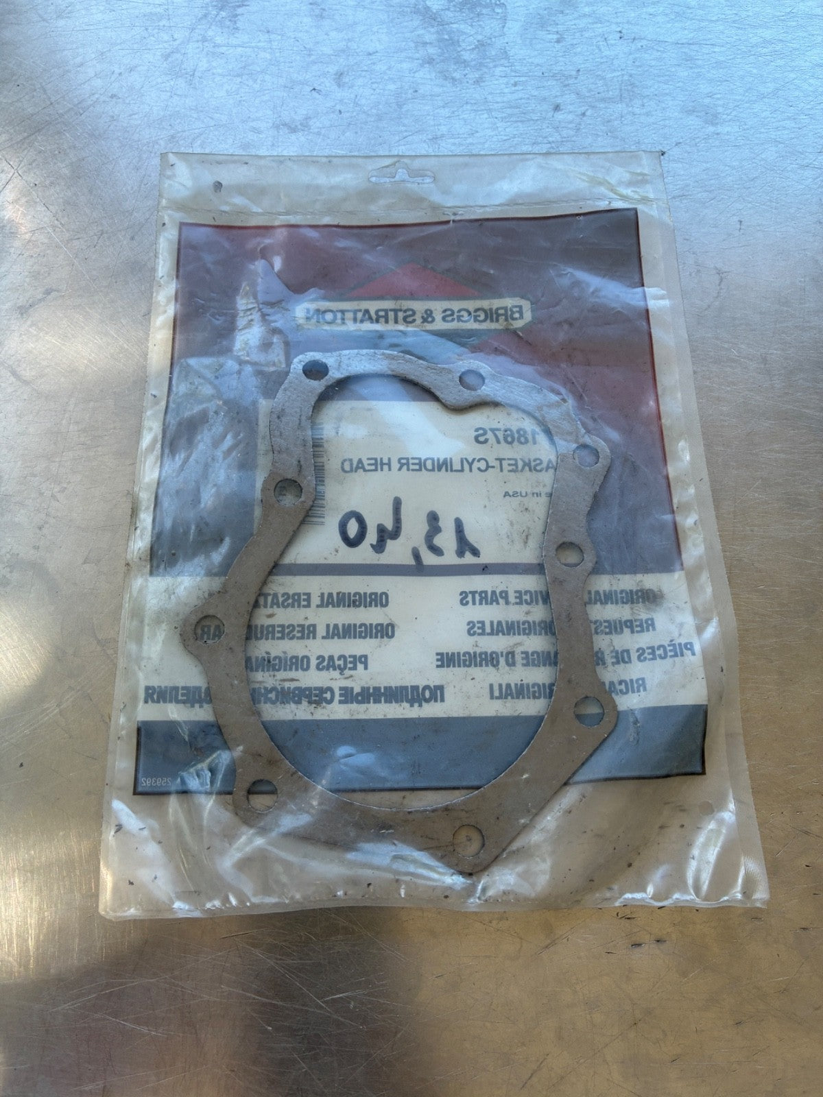 Joint culasse Briggs 271867S origine moteur V-Twin tondeuse autoportée