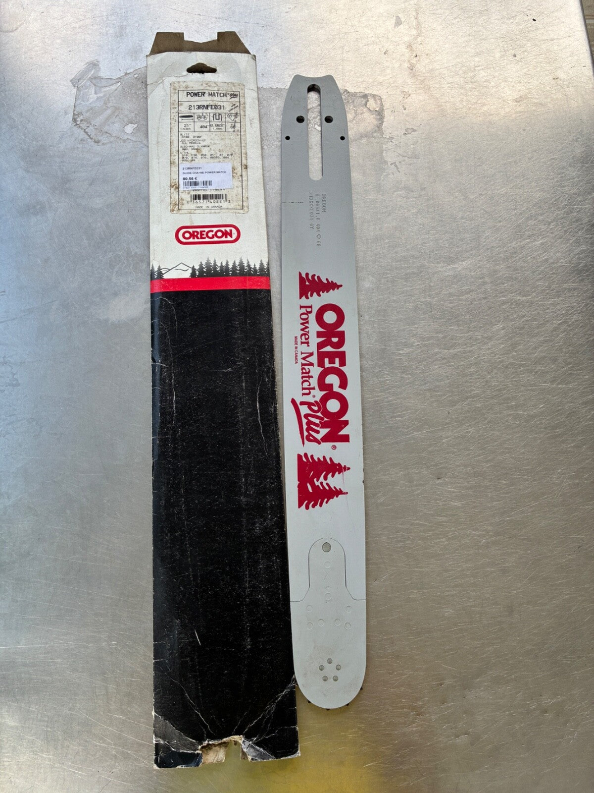 Guide Chaîne Tronçonneuse 213RNFE031 Guide: 53 Cm Pas: .404"Jauge: 1.6 Maillons