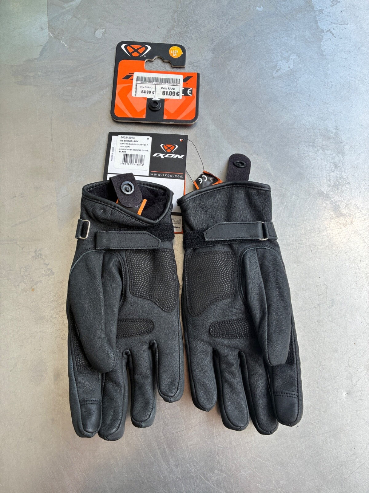 Gants moto femme IXON RS Shield Lady – Taille M – Jamais servi – CE