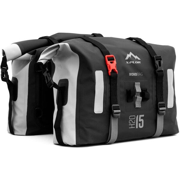 Sacoches cavalières moto X-Plor VE515 – Waterproof IPX6 – 2x15L – Neuf