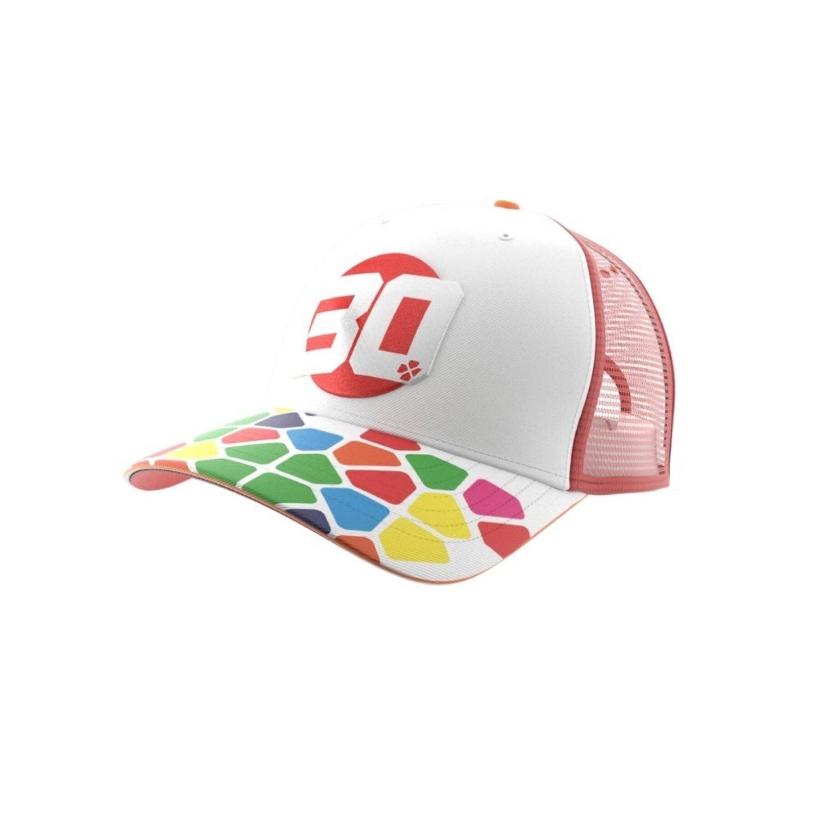 Casquette Ixon Nakagami 22 – Rouge/Blanc – Neuf – Trucker réglable