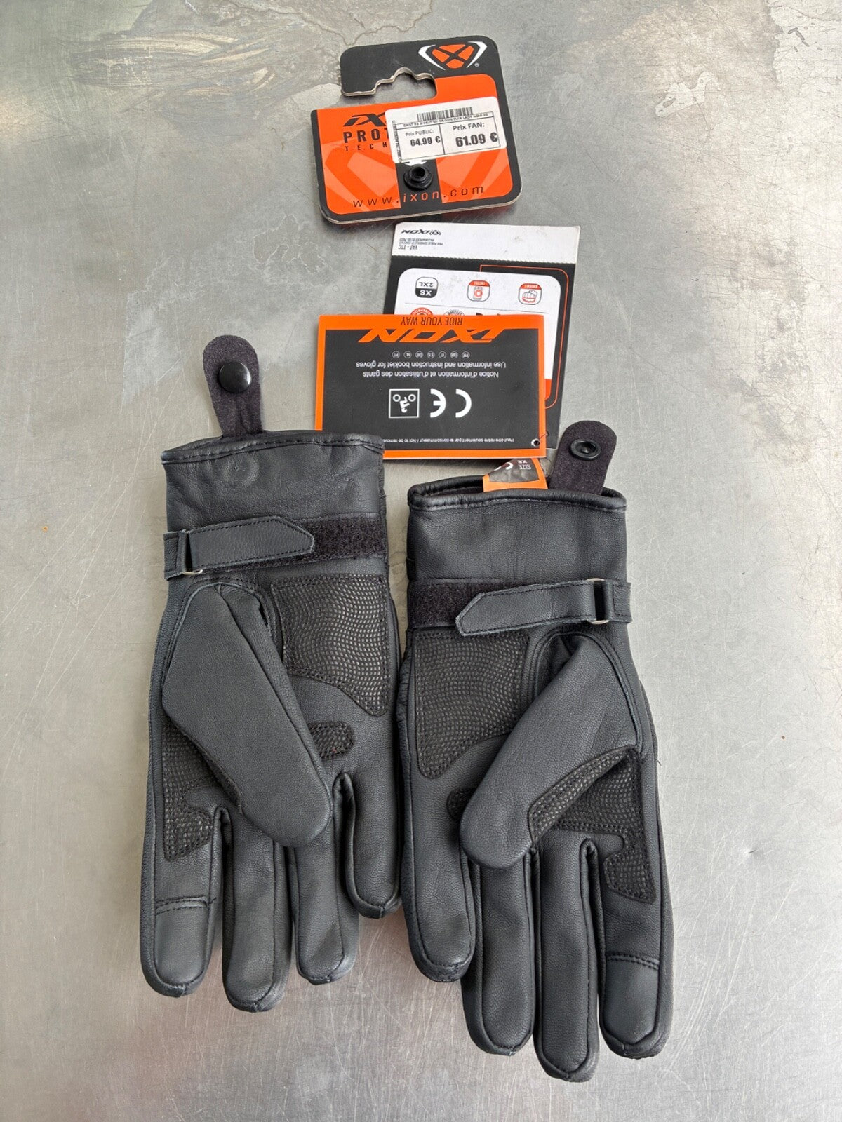 Gants moto hiver Ixon RS Shield Lady femme – Taille XS – Jamais servis