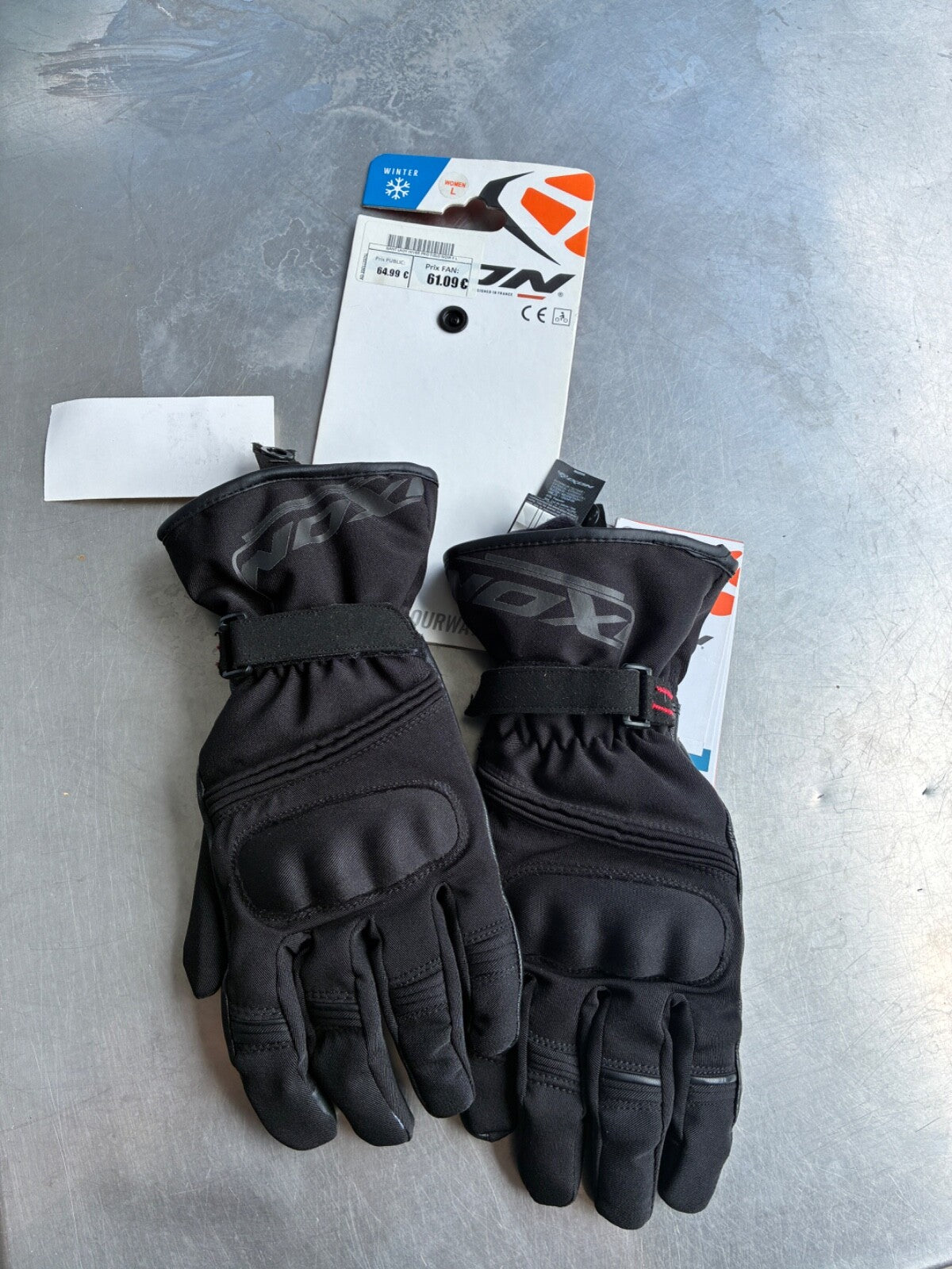 Gants moto femme Ixon Pro Field hiver – Taille L – Jamais servi