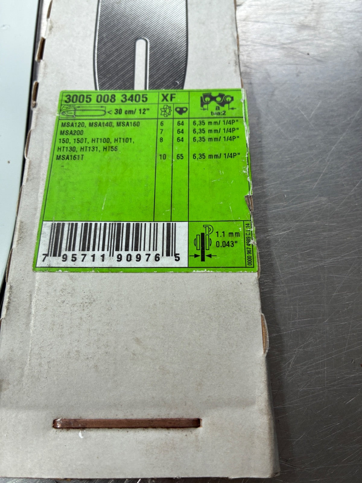 Guide chaîne STIHL 30 cm 1/4" 1.1 mm – Rollomatic E Mini 3005 008 3405