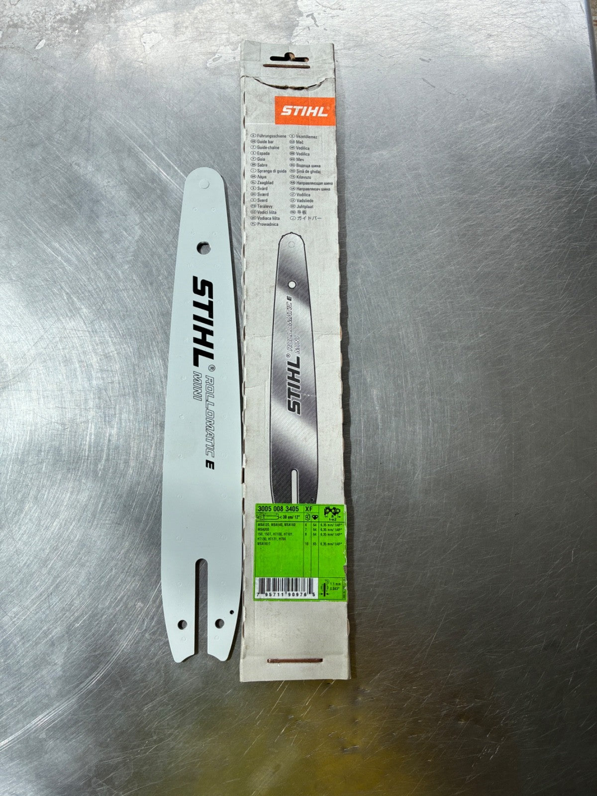 Guide chaîne STIHL 30 cm 1/4" 1.1 mm – Rollomatic E Mini 3005 008 3405