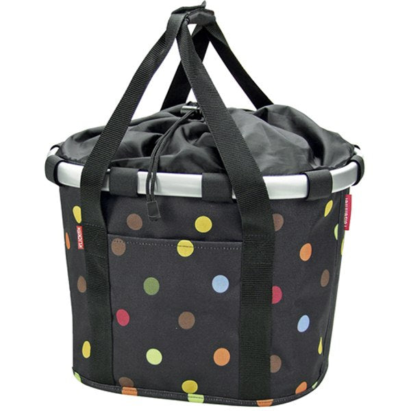 Panier vélo KLICKfix Reisenthel Bikebasket Dots 15L – NEUF