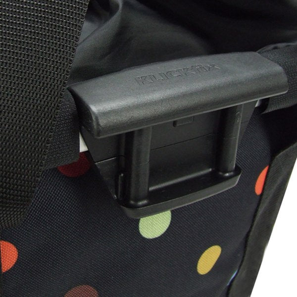 Panier vélo KLICKfix Reisenthel Bikebasket Dots 15L – NEUF