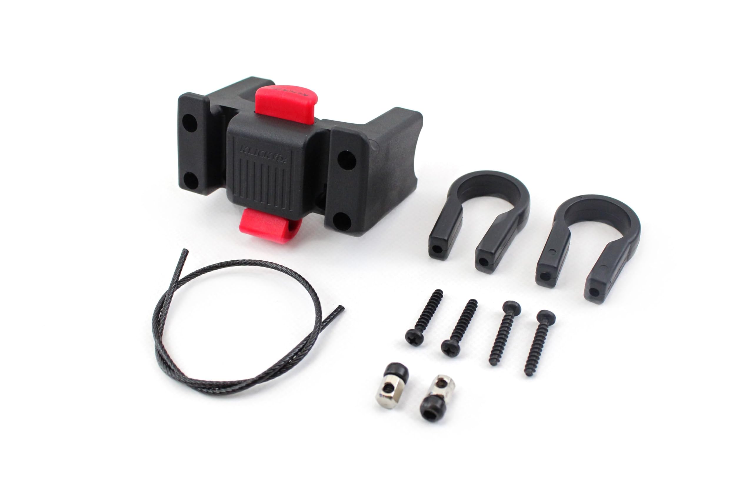 Soporte de manillar Klickfix estándar KF308 para bolsa de cesta de bicicleta