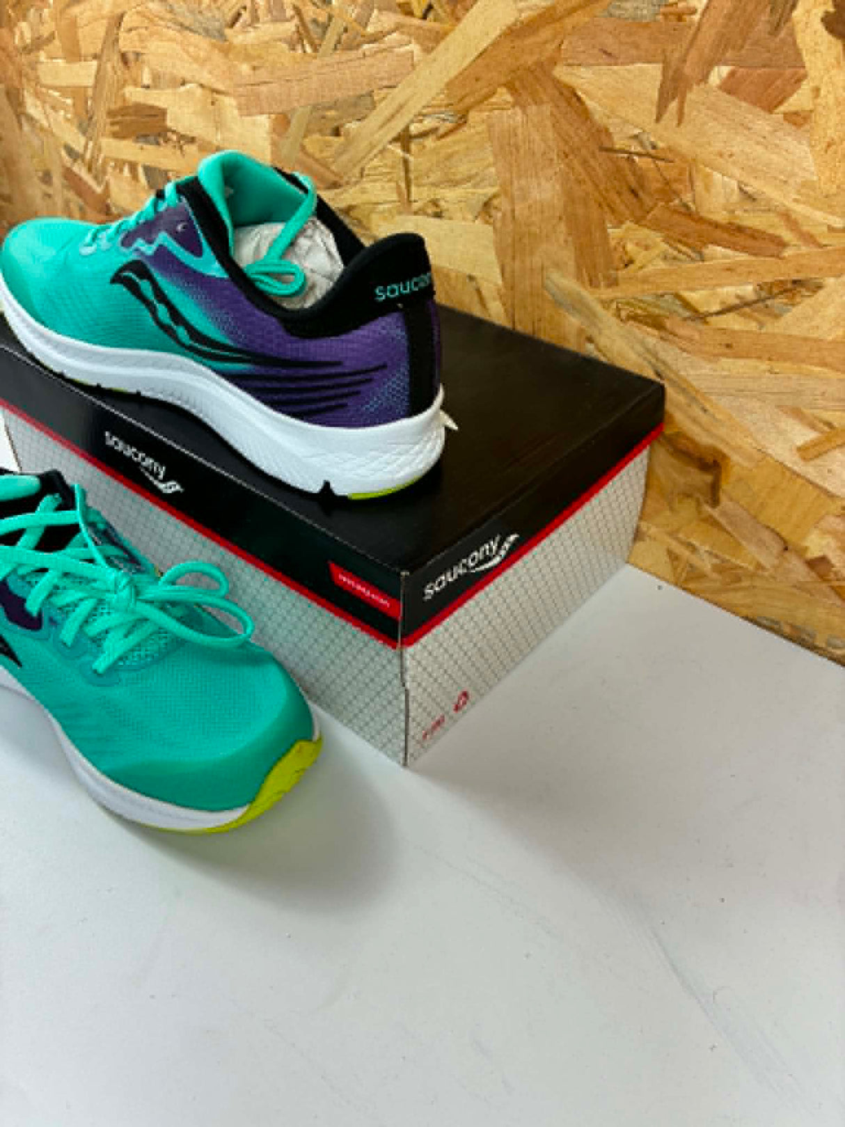 Chaussures Running Saucony Ride 14 Junior Fille 37,5 Mint